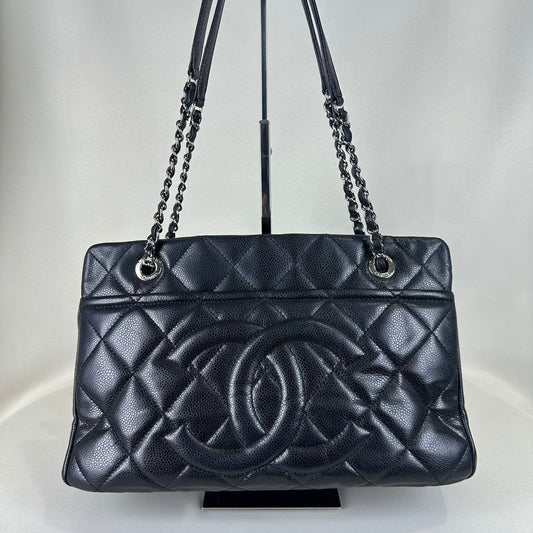 Chanel  CC Shopper Tote Black