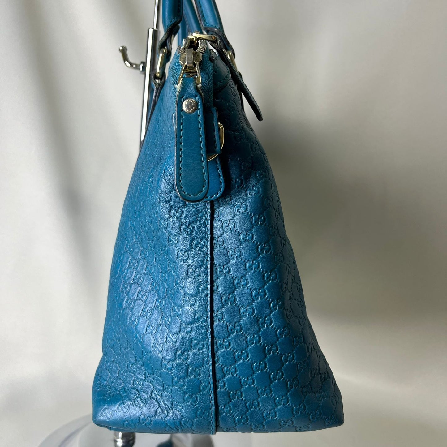 Gucci  Microguccissima Tote Bag Teal