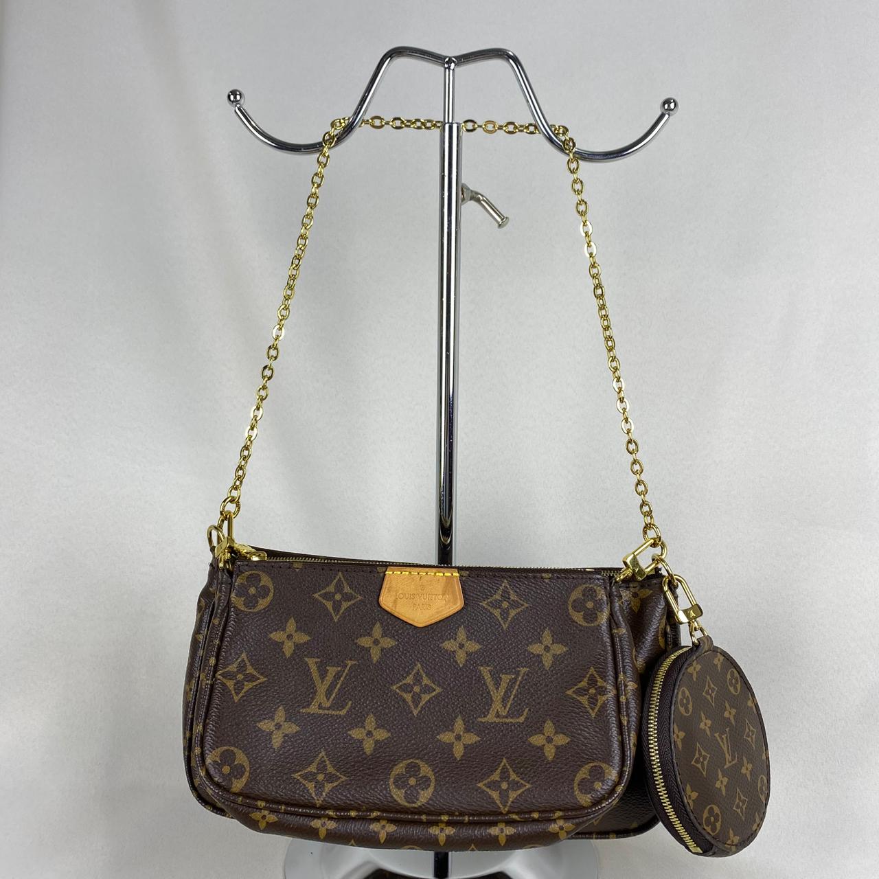 Louis Vuitton	Multi Pochette Monogram Canvas