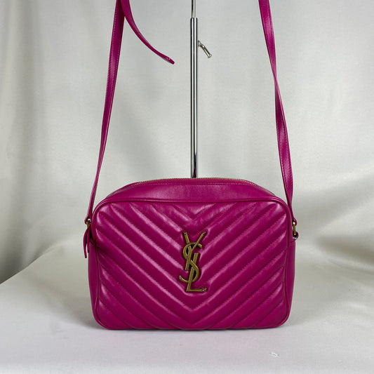 YSL	Lou Camera Bag - Pink