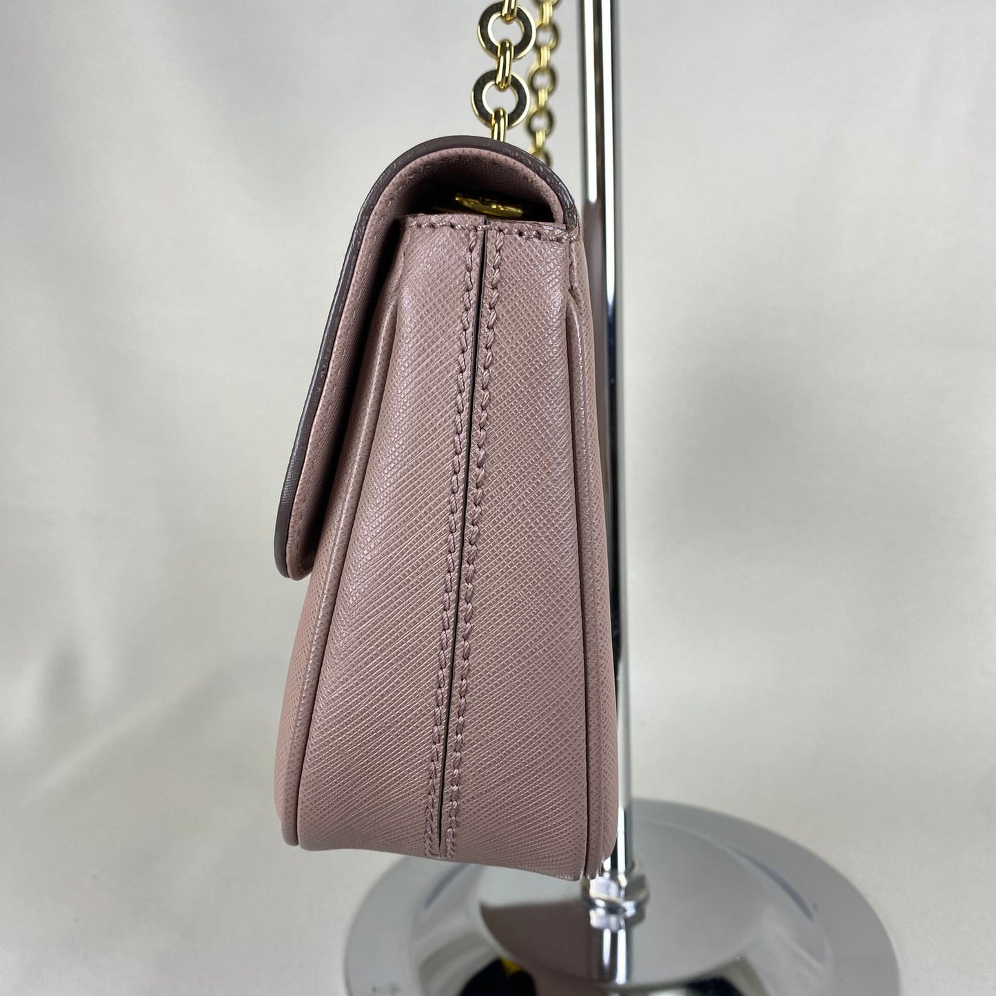 Ferragamo  Handbag Chain Pink Beige