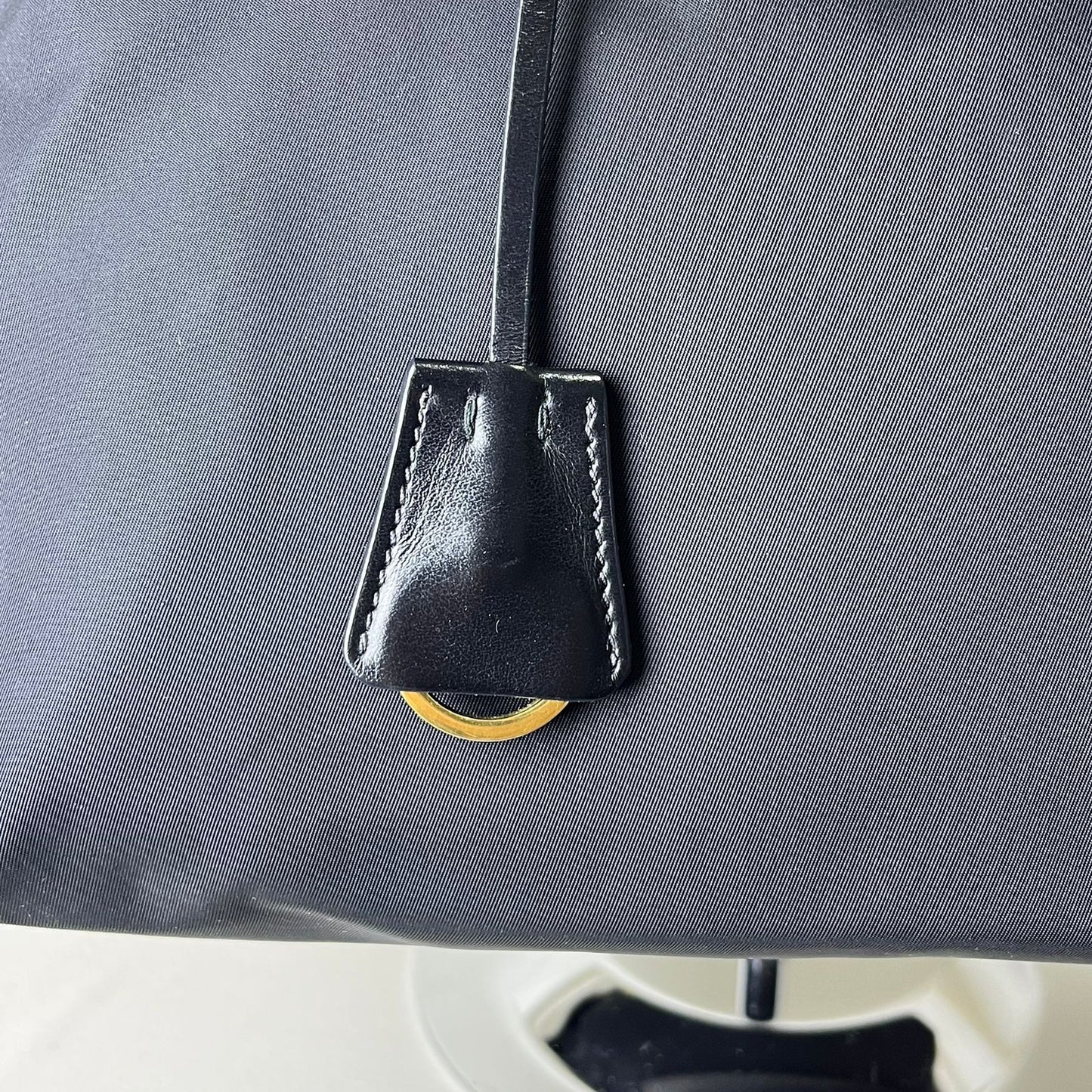 Prada Tessuto Nylon 2-way Tote Bag Black