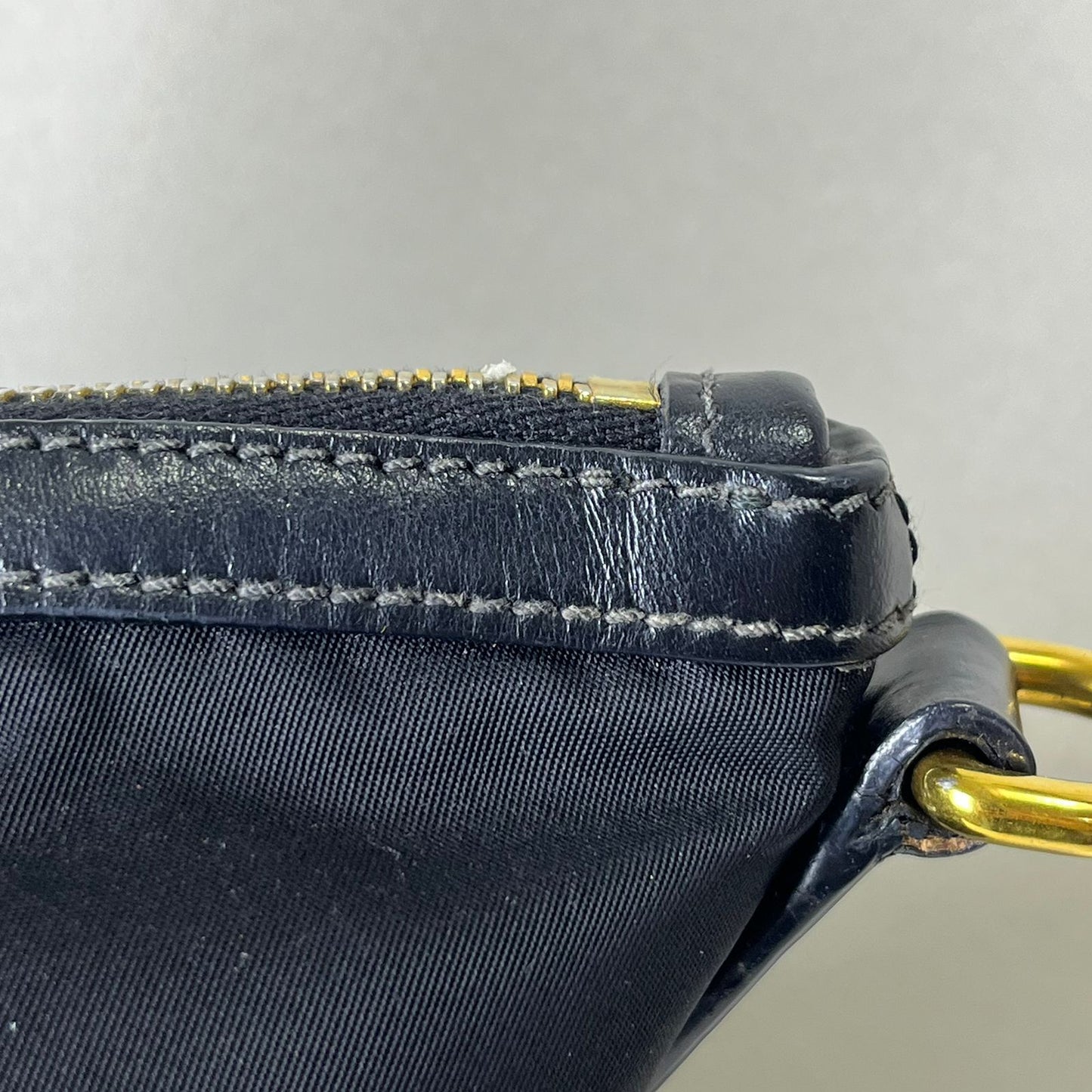 Prada Tessuto Nylon 2-way Tote Bag Black