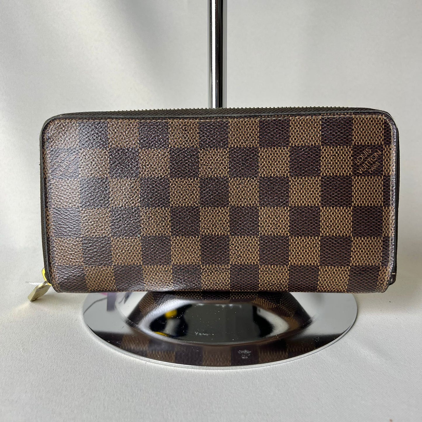 Louis Vuitton	Zippy Wallet, Damier Ebene