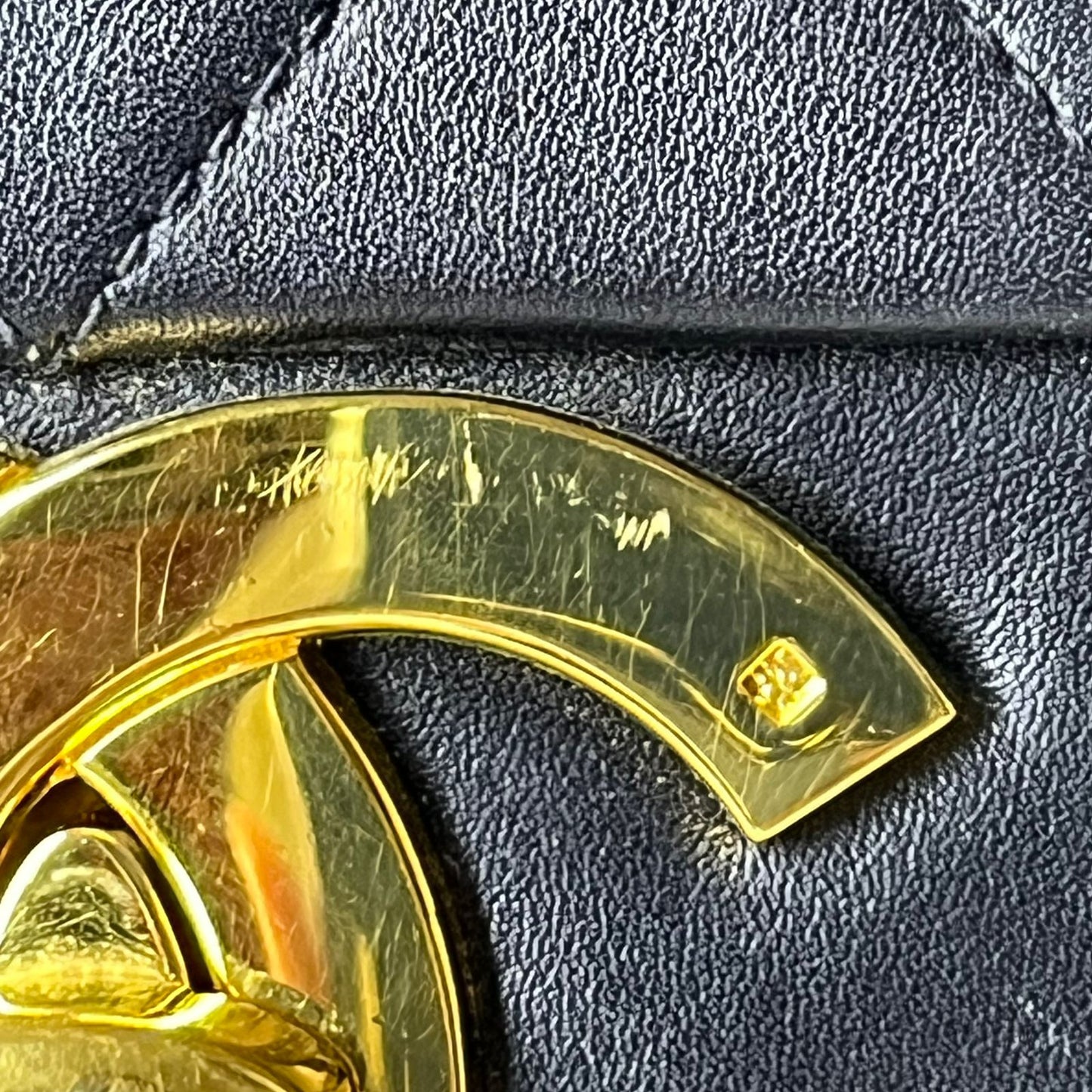 Chanel  Black Maxi Lambskin Flap
