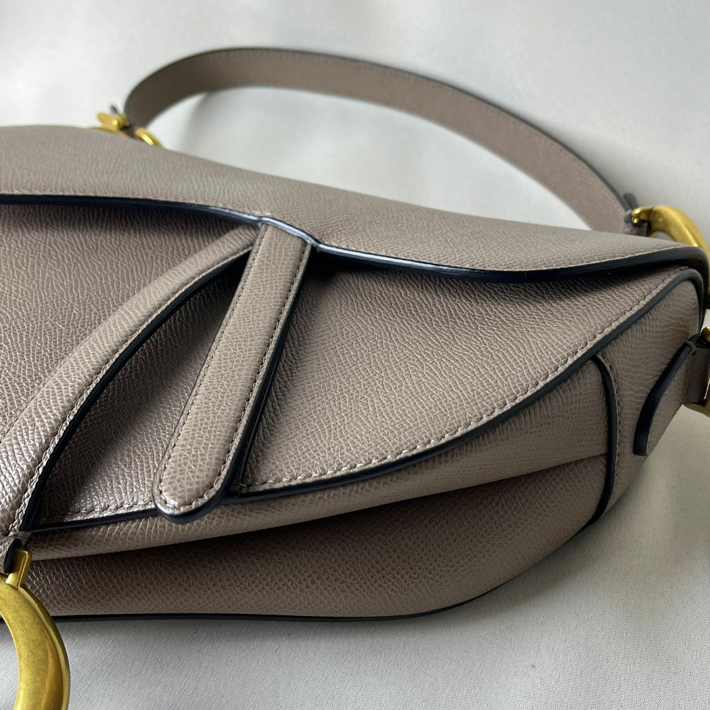 Dior	Saddle Medium Beige