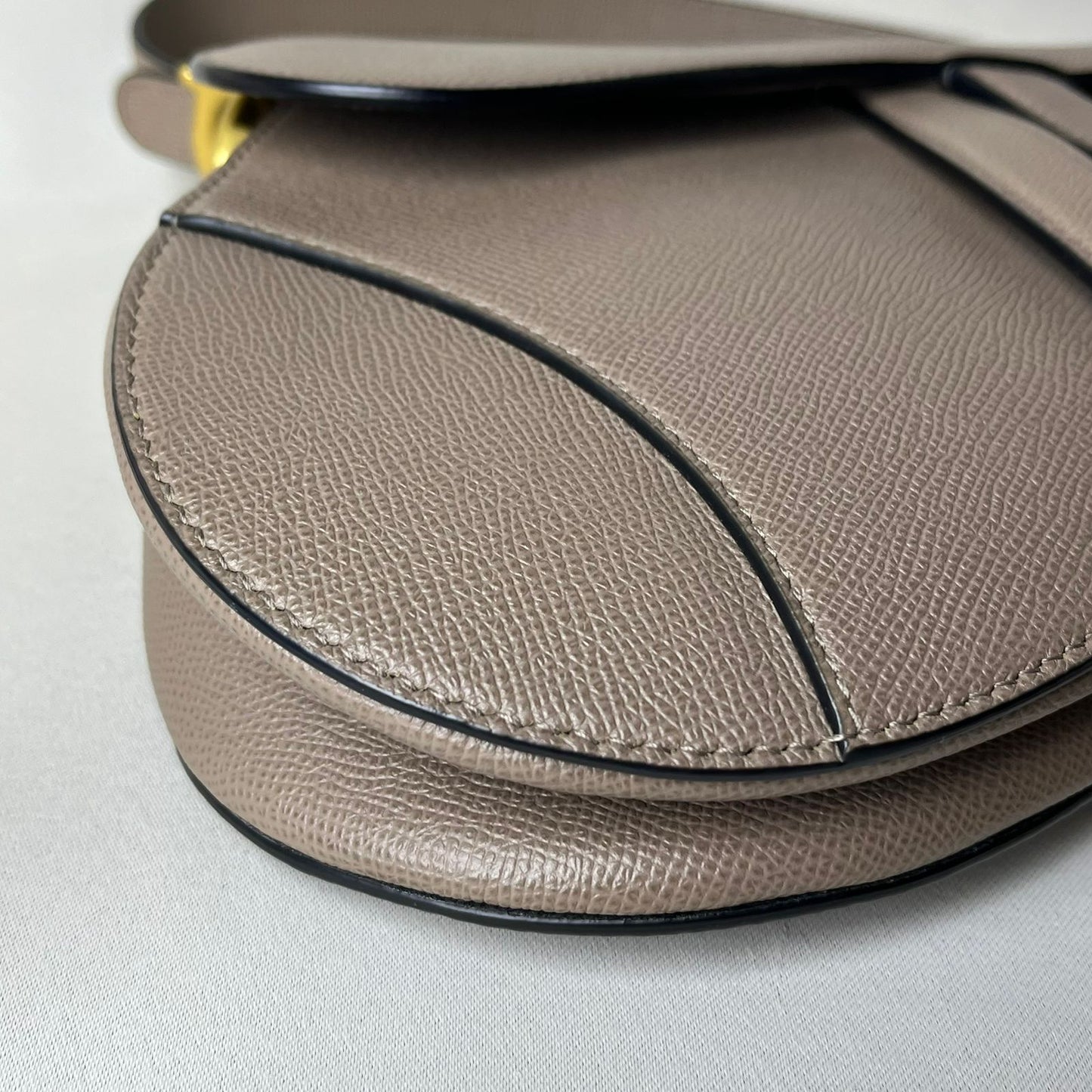 Dior	Saddle Medium Beige