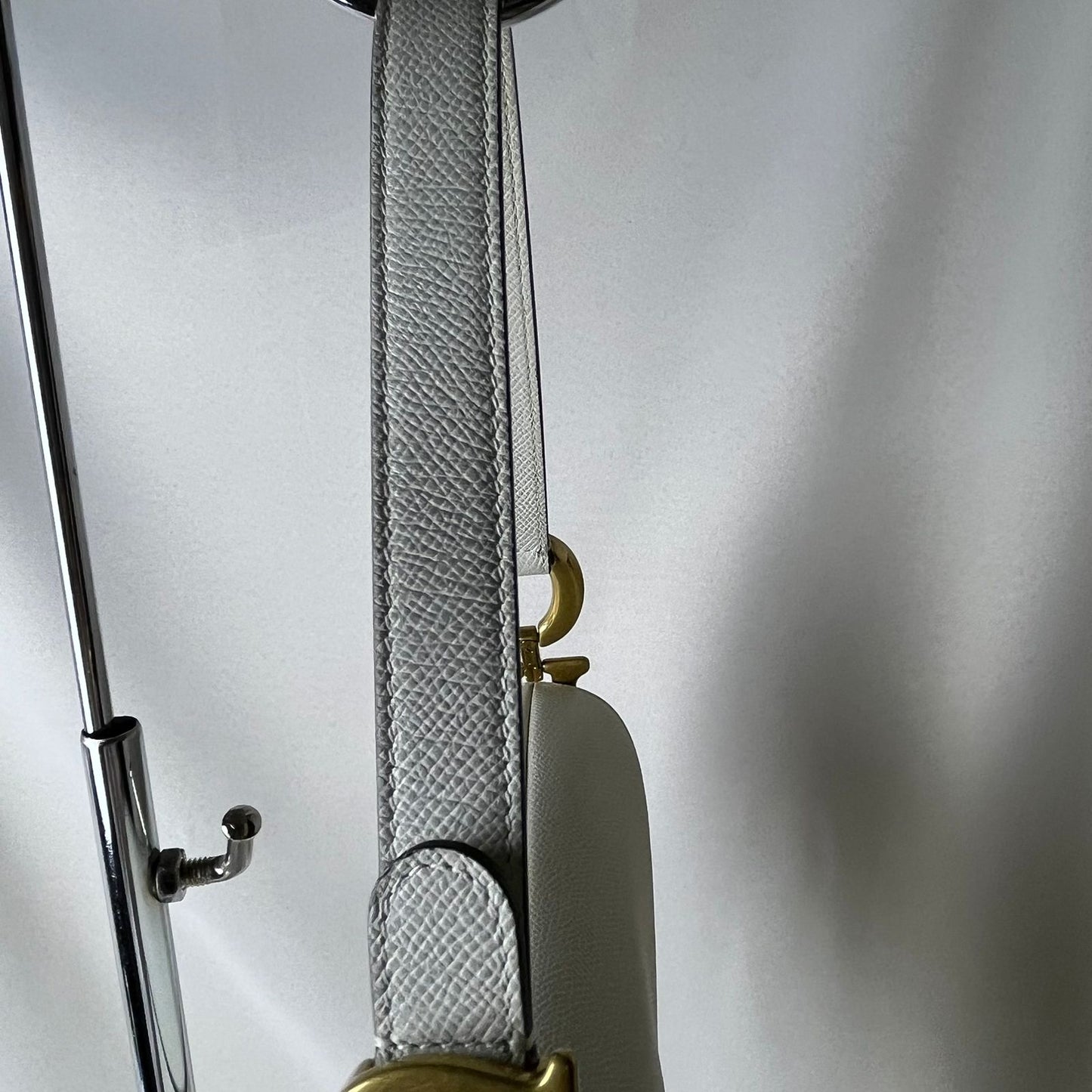 Dior	Saddle Medium White