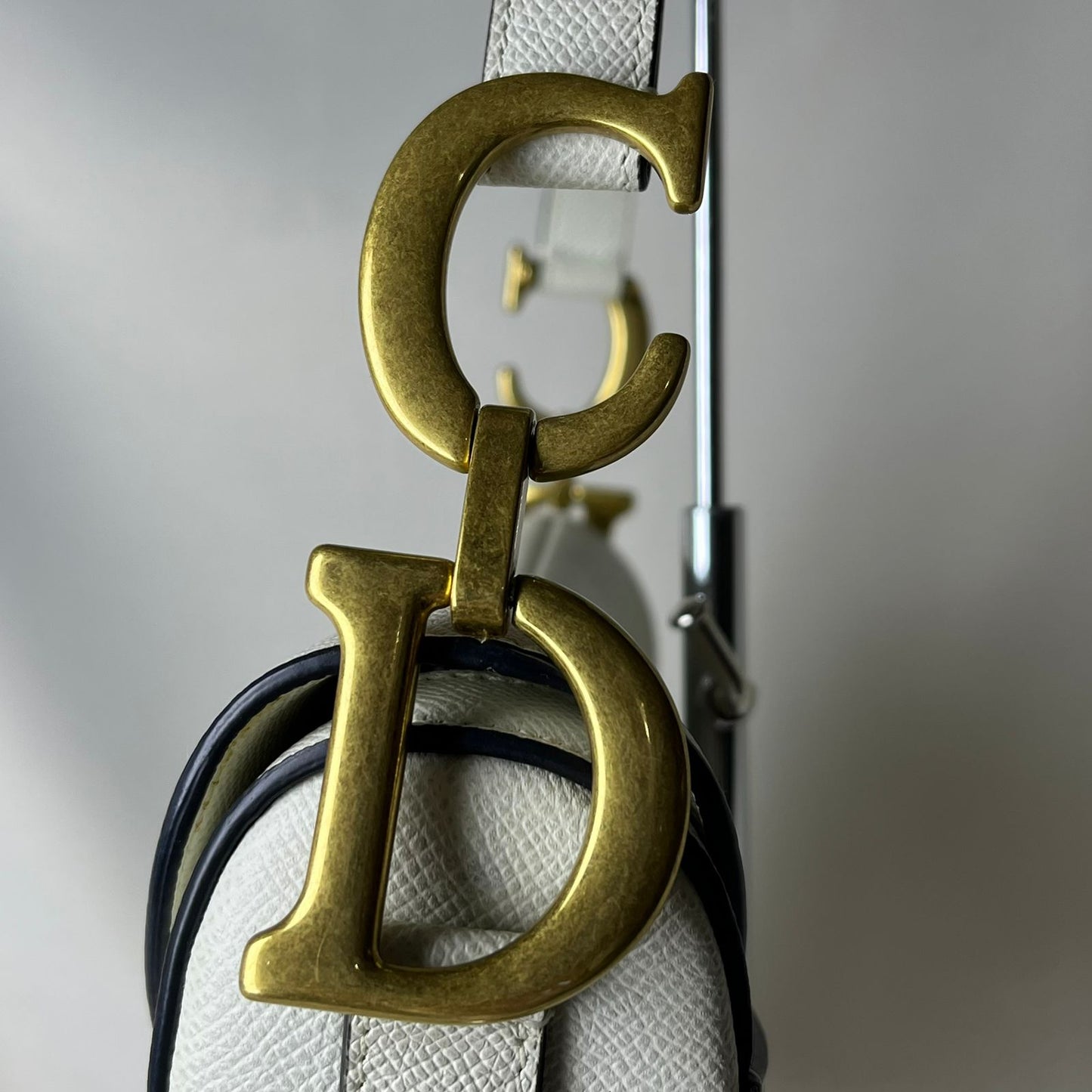 Dior	Saddle Medium White