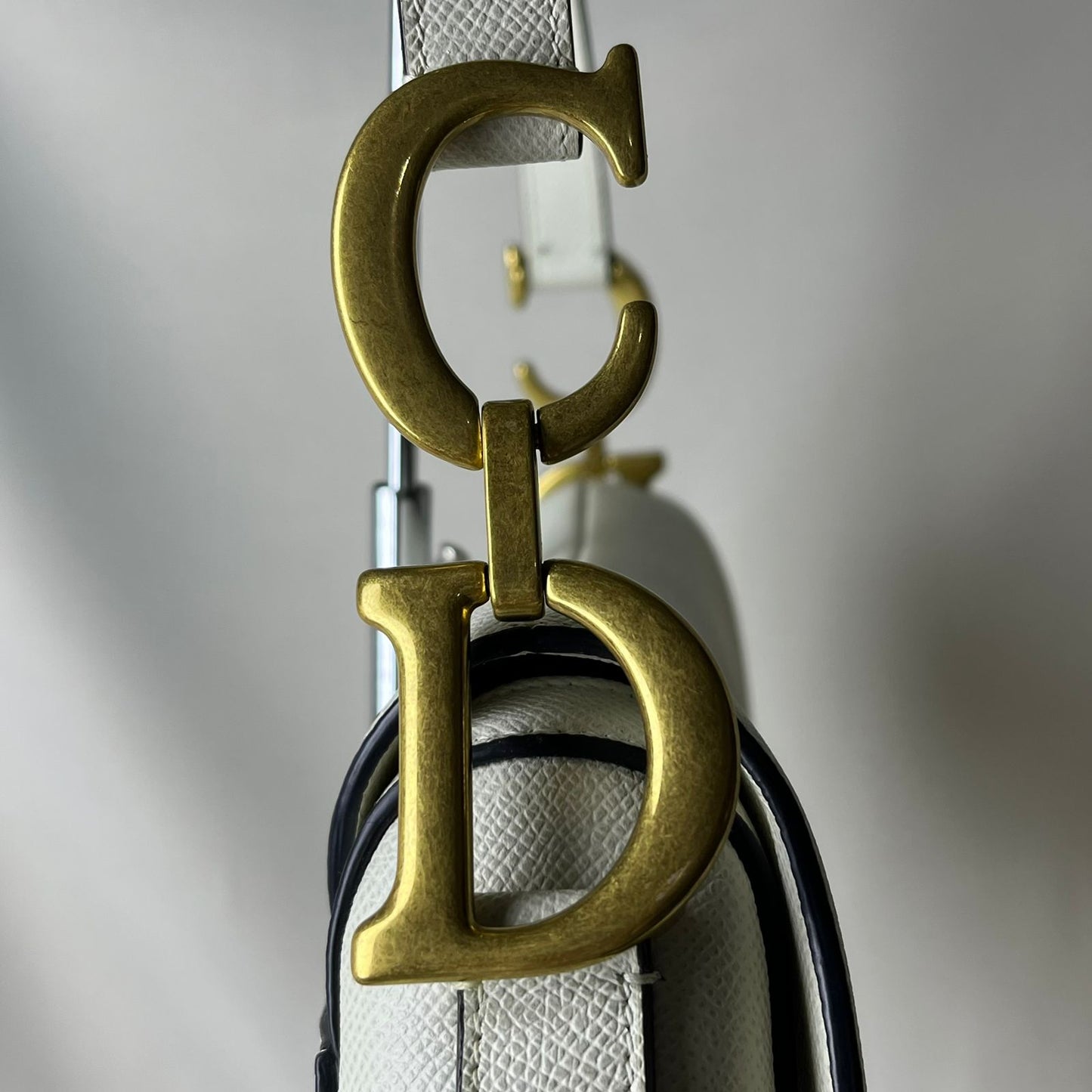 Dior	Saddle Medium White