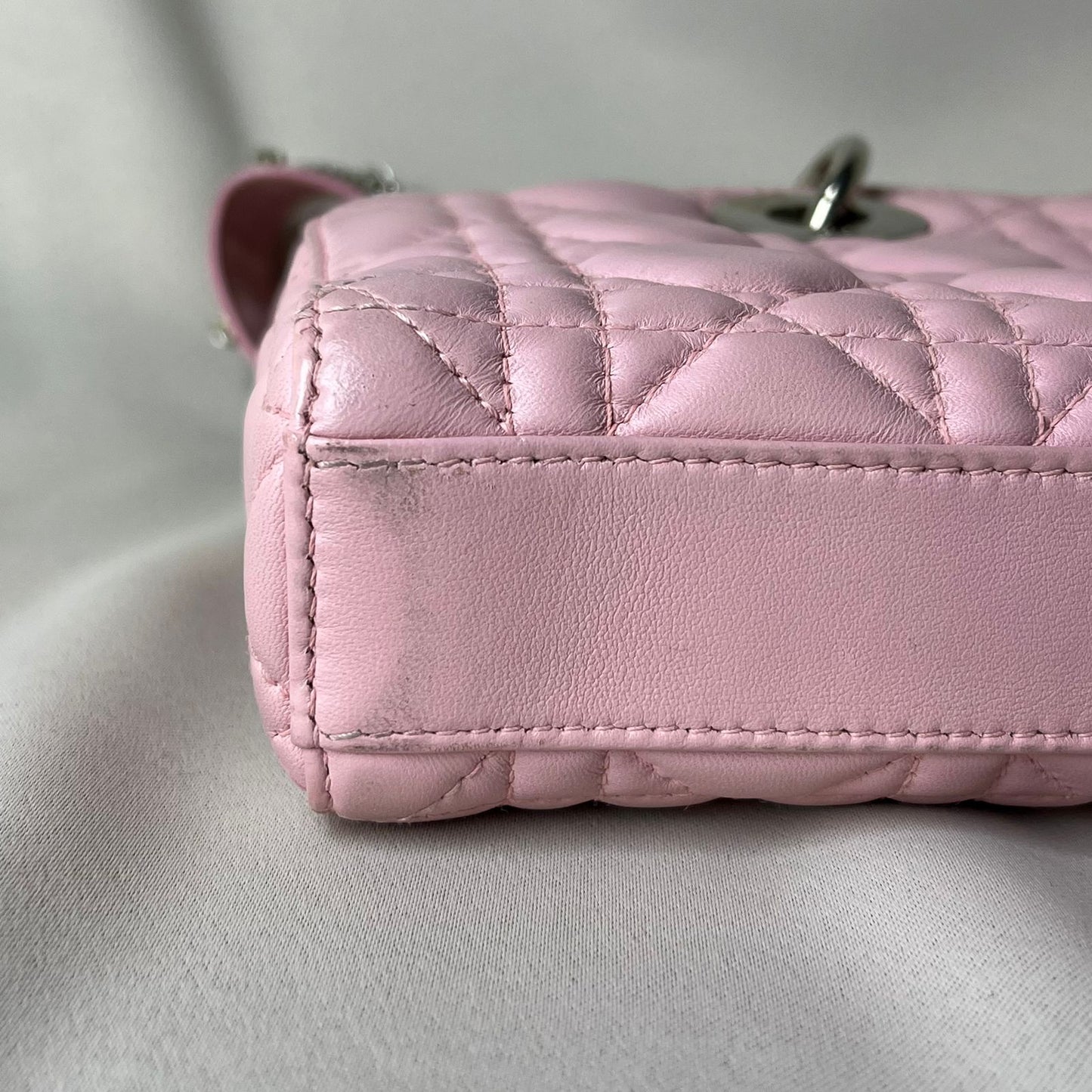 Dior Lady D-Joy Bag Medium Pink