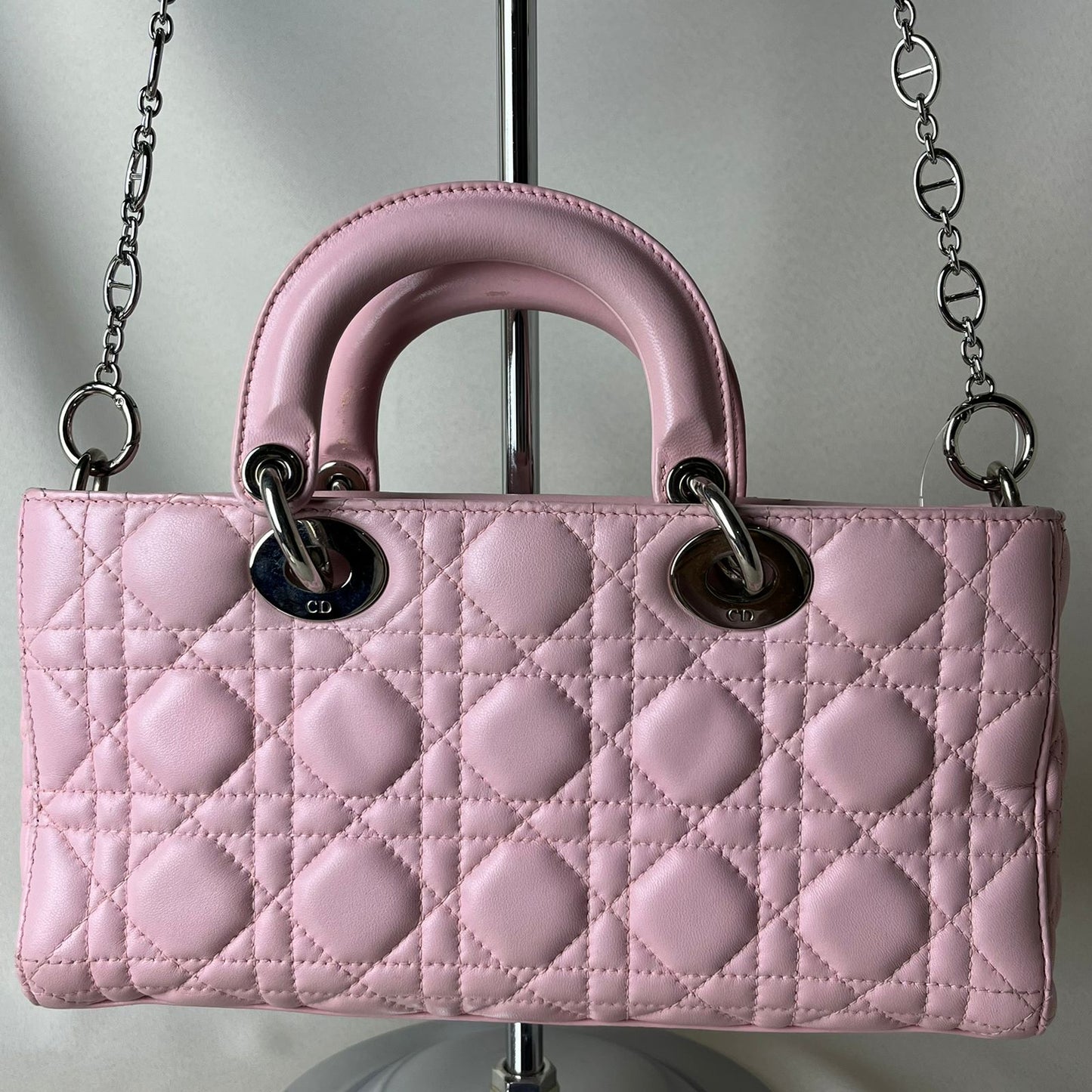 Dior Lady D-Joy Bag Medium Pink