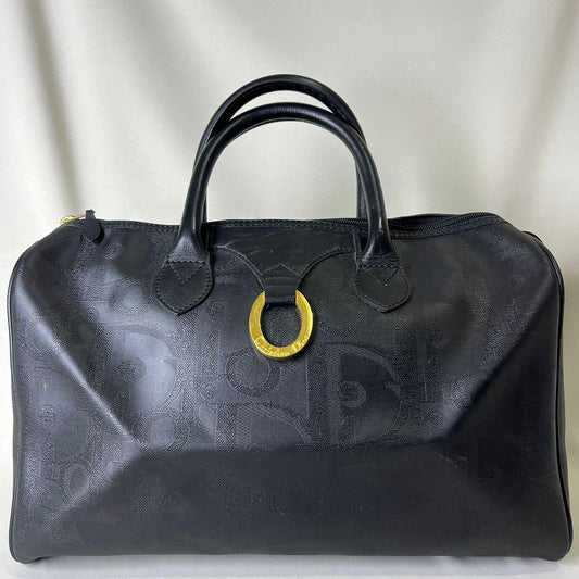 Dior	Monogram Boston Black