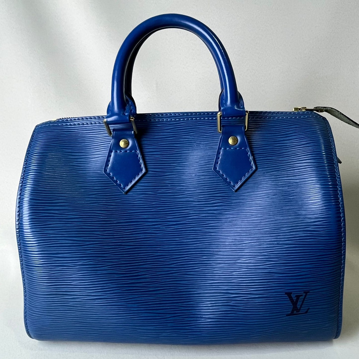 Louis Vuitton	Speedy 25 Epi Blue