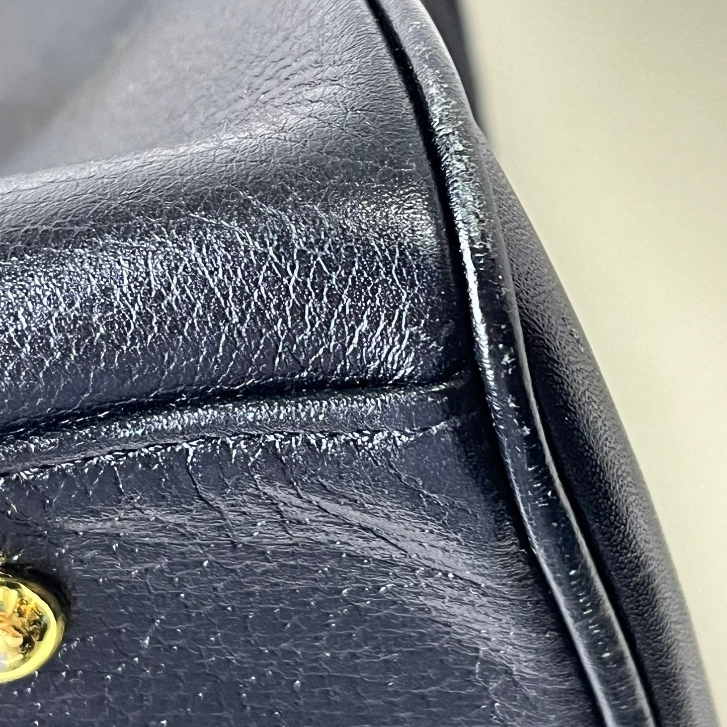 MCM  Leather Handbag Black