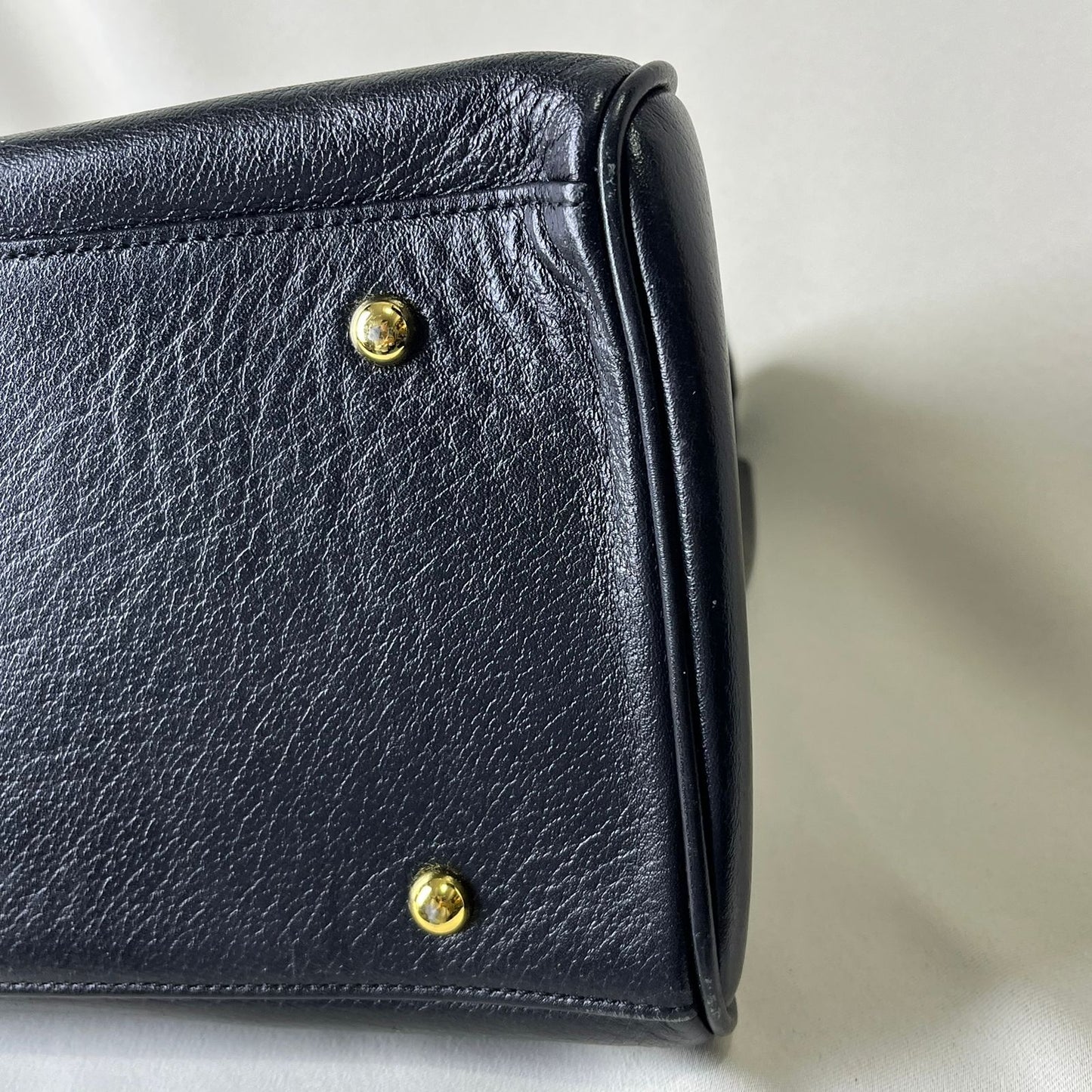 MCM  Leather Handbag Black