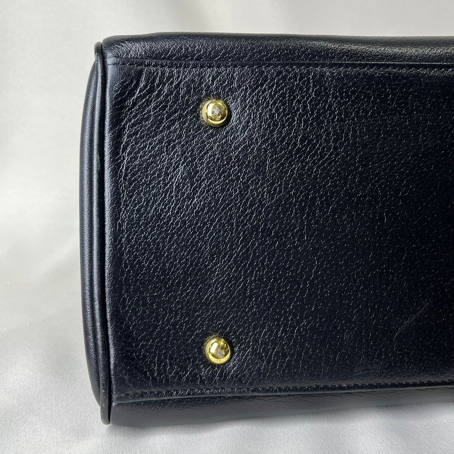 MCM  Leather Handbag Black