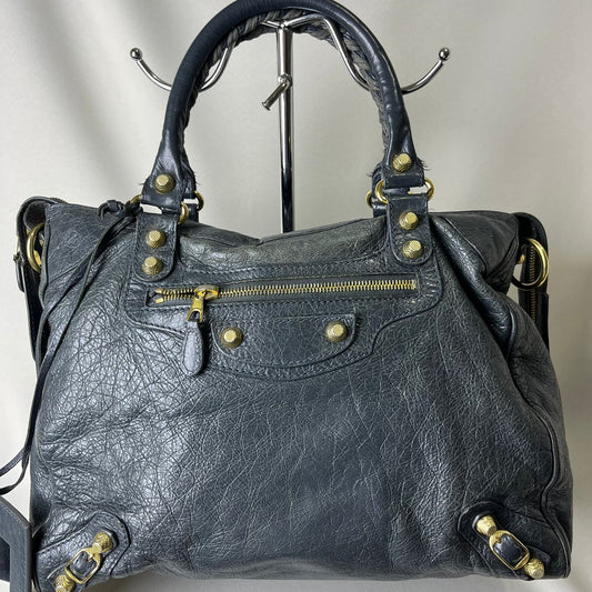 Balenciaga City Medium Gray (discolored)