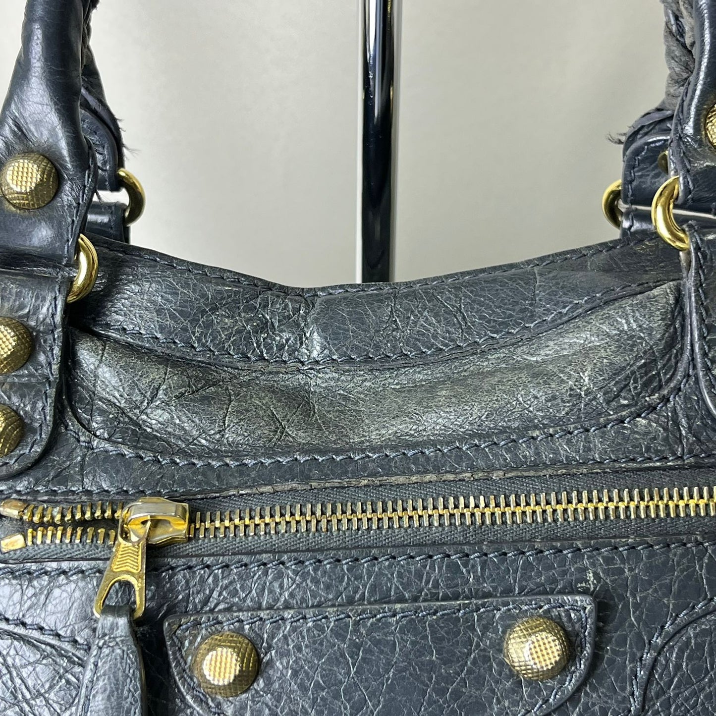 Balenciaga City Medium Gray (discolored)