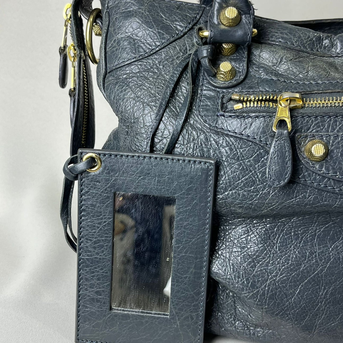 Balenciaga City Medium Gray (discolored)