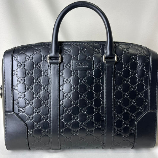 Gucci GG Supreme Briefcase Black