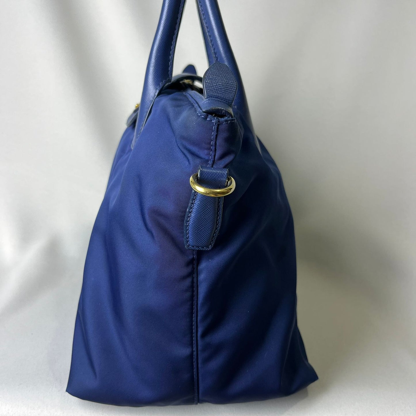Prada 2-way Tote Blue