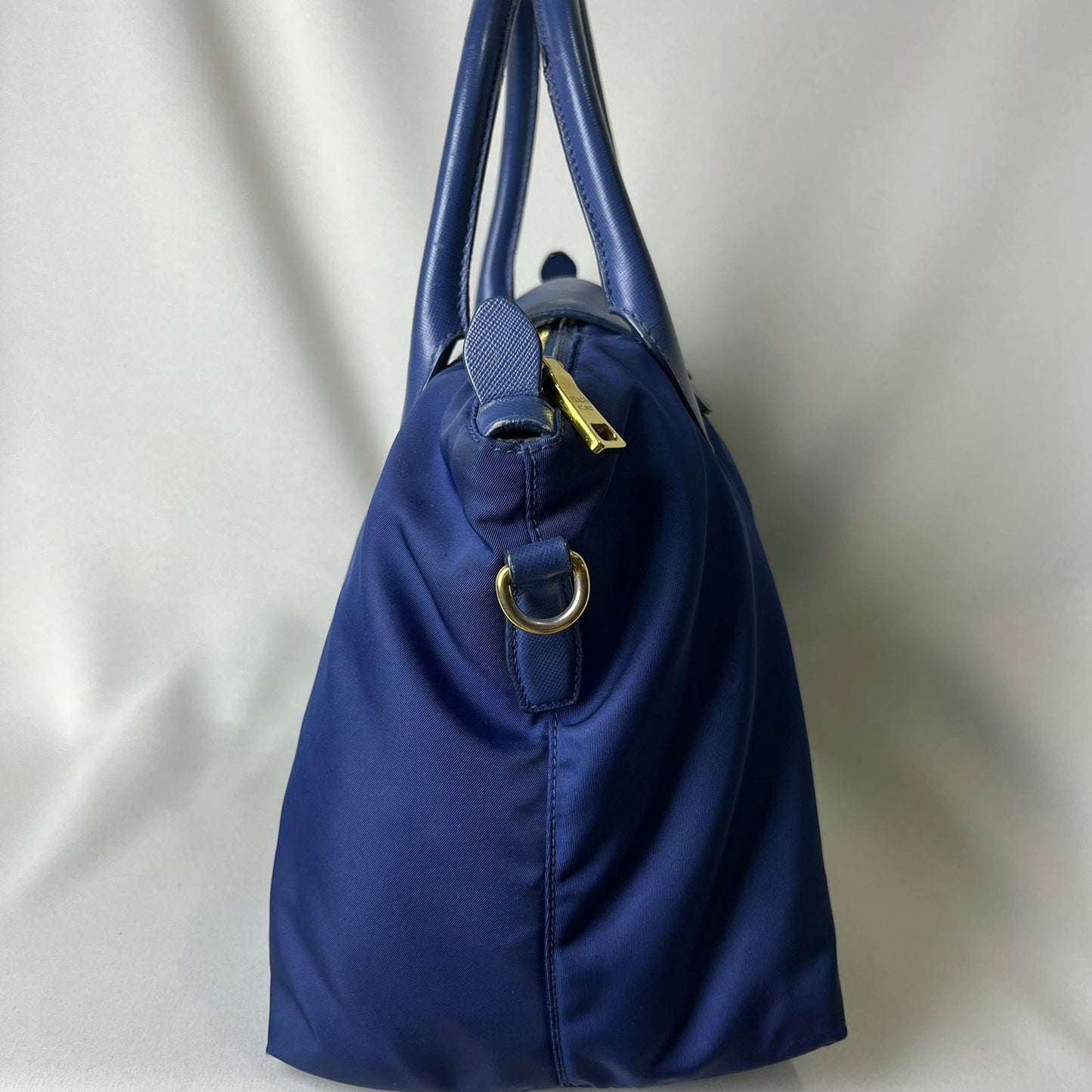 Prada 2-way Tote Blue