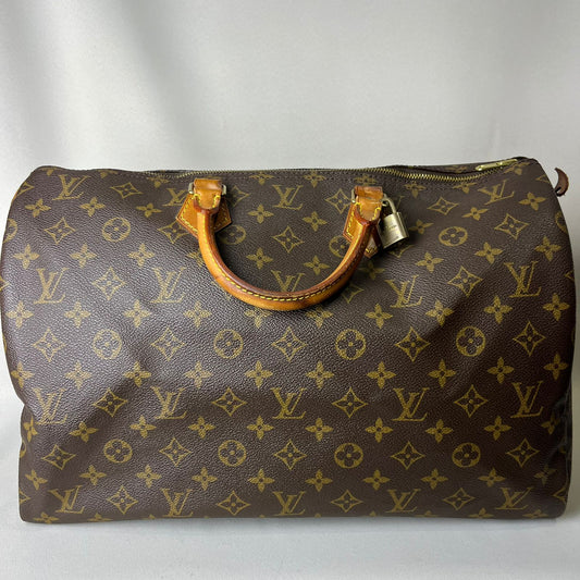 Louis Vuitton	Speedy 40 Monogram Canvas