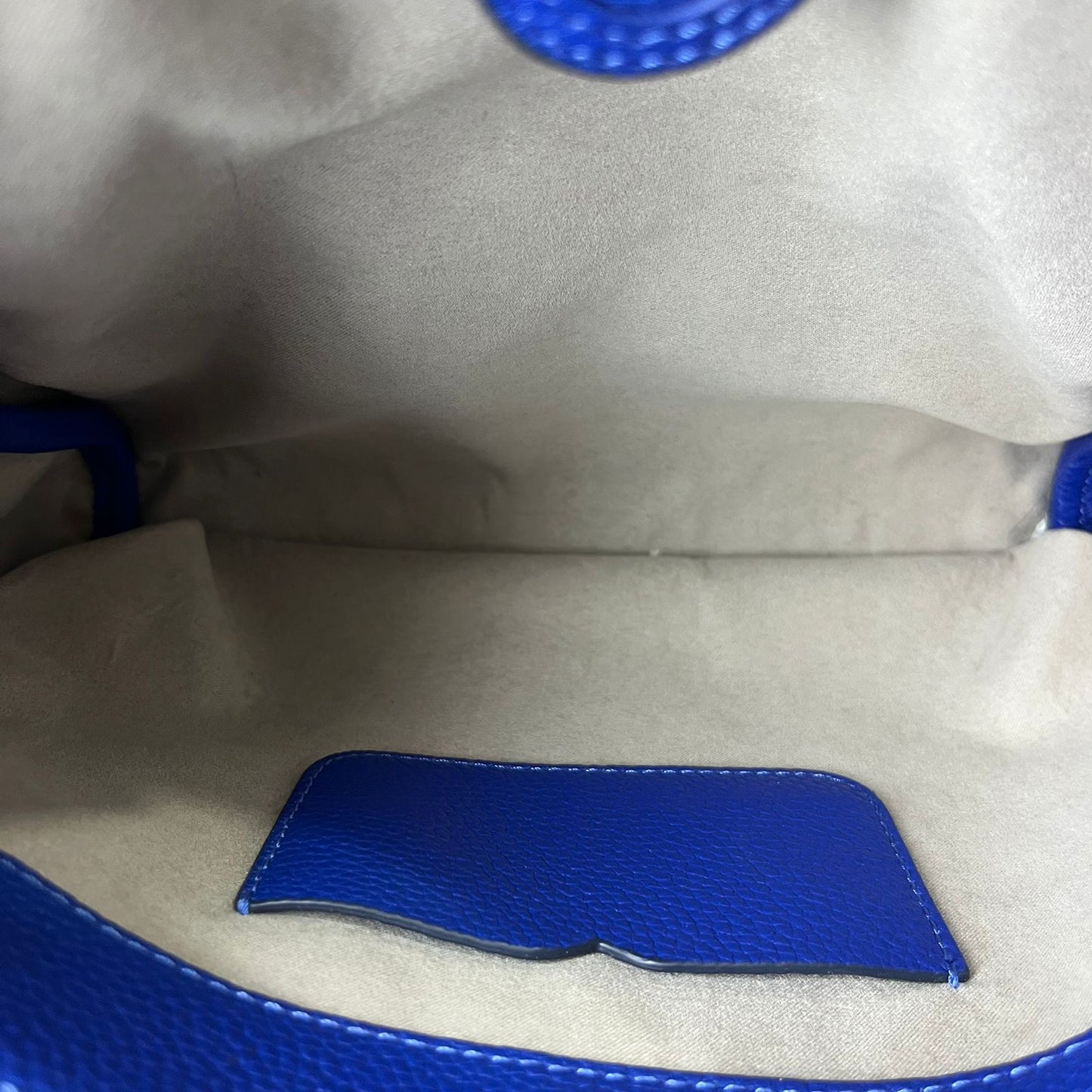 Kate Spade Knott Striped Woven Tote Blue