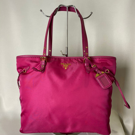 Prada Tote Nylon Pink