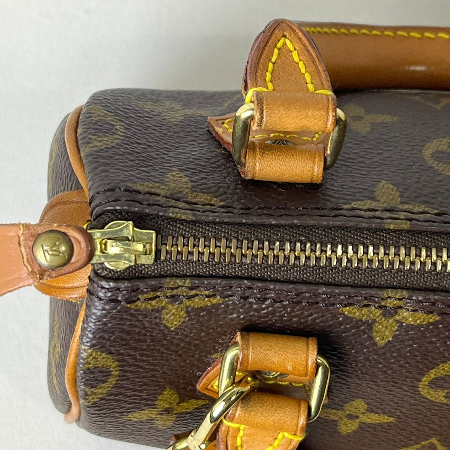 Louis Vuitton	Nano Speedy Monogram Canvas