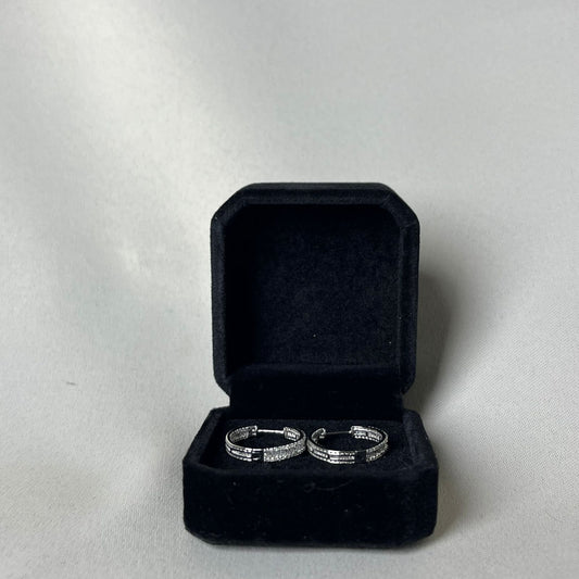 Earrings	2.28g 18k Au750 d1.00ct