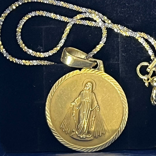 Bracelet	Gold Filled Miraculous Medal