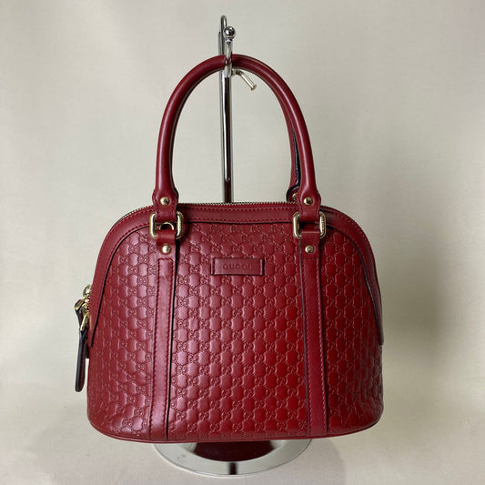 Gucci Microguccissima Mini Dome Red