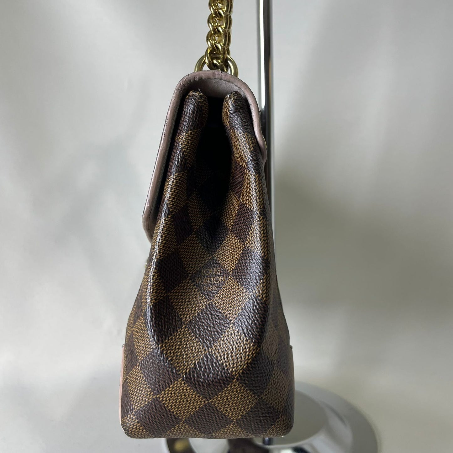 Louis Vuitton	Caissa Clutch Damier Ebene
