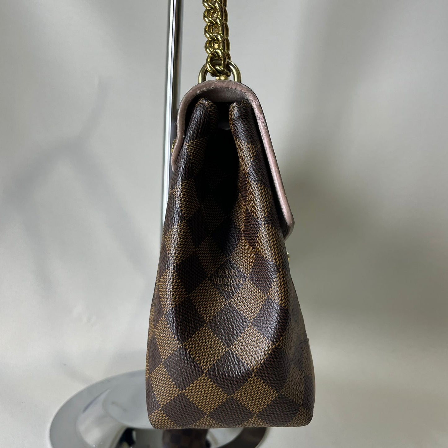 Louis Vuitton	Caissa Clutch Damier Ebene
