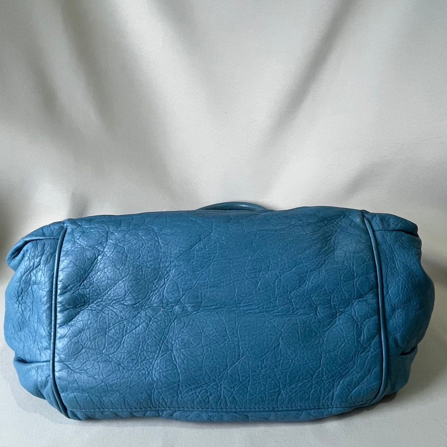 Balenciaga City Moto Sunday Tote Teal