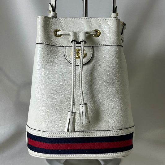 Gucci Ophidia Bucket White