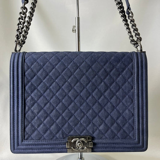 Chanel Leboy Denim Large