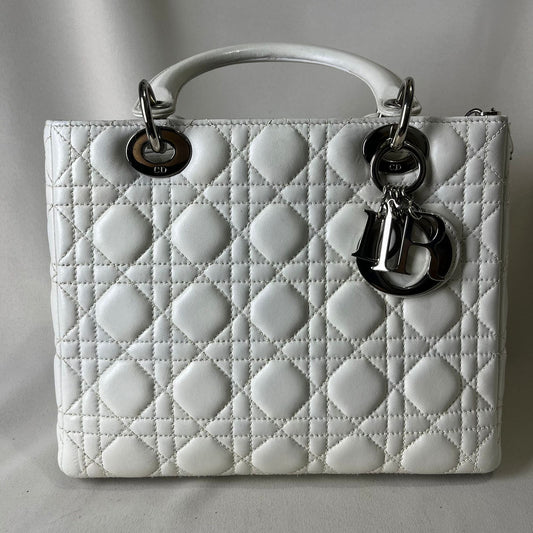 Dior	Lady Dior Small White