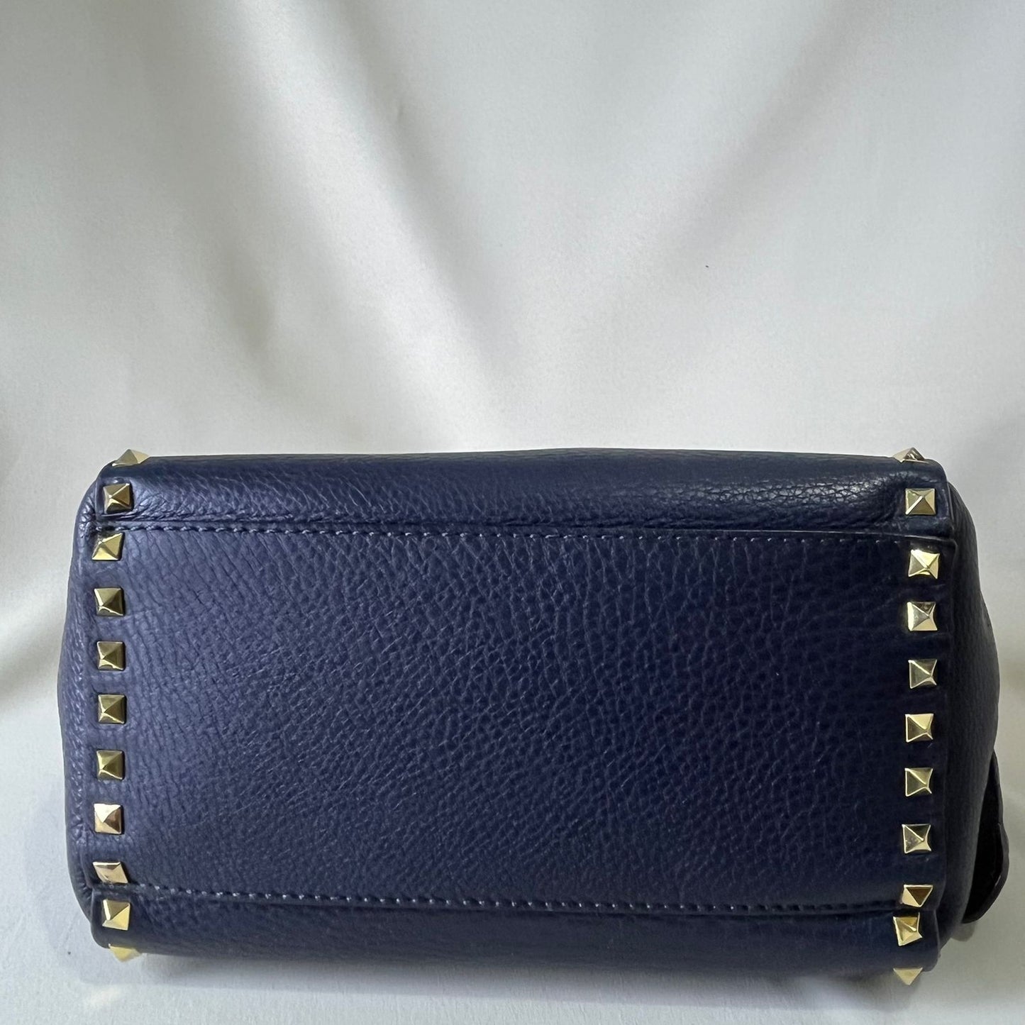 Valentino Rockstud Mini Tote Blue