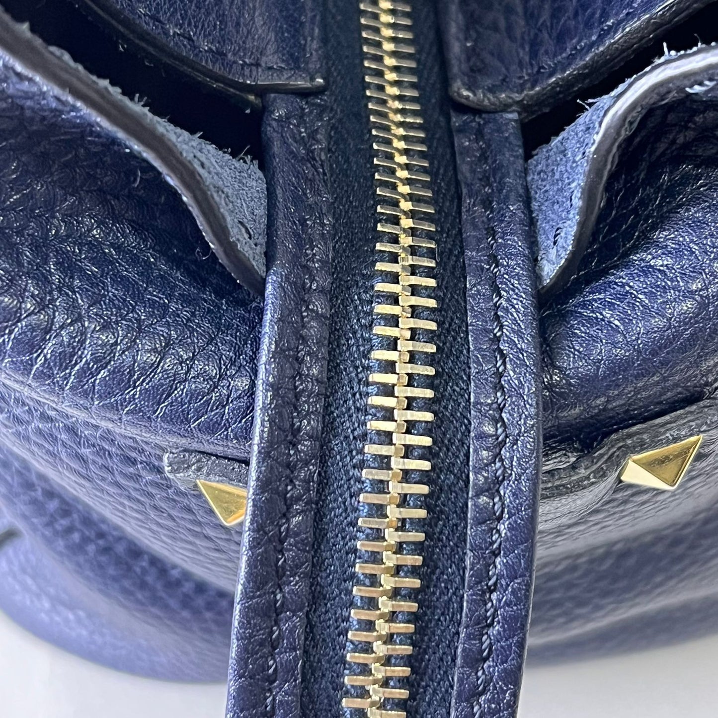 Valentino Rockstud Mini Tote Blue