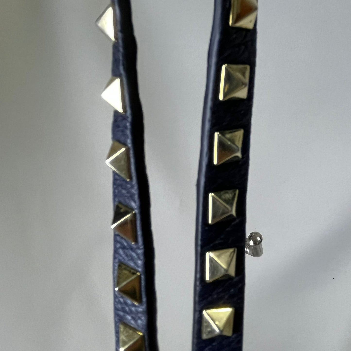 Valentino Rockstud Mini Tote Blue