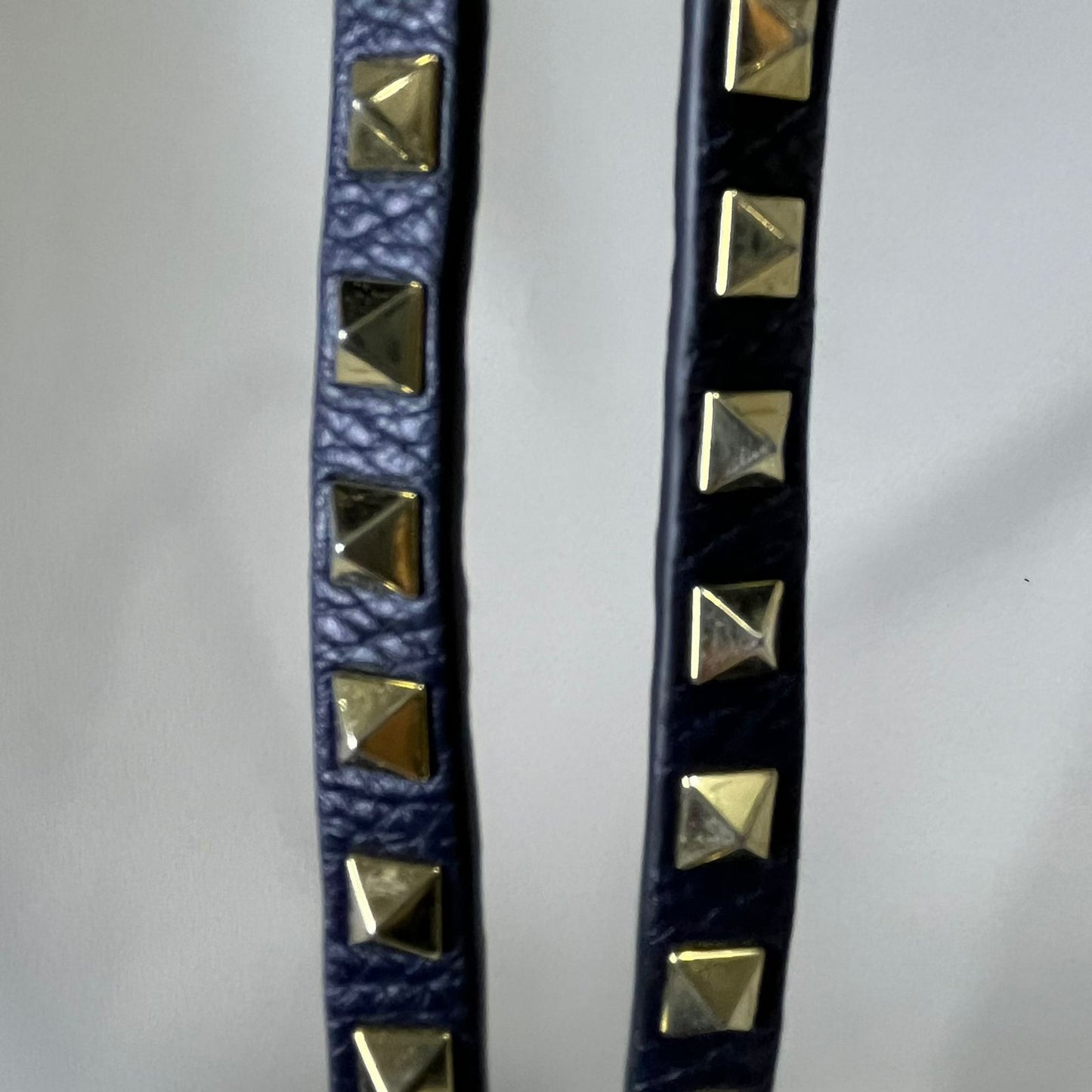 Valentino Rockstud Mini Tote Blue