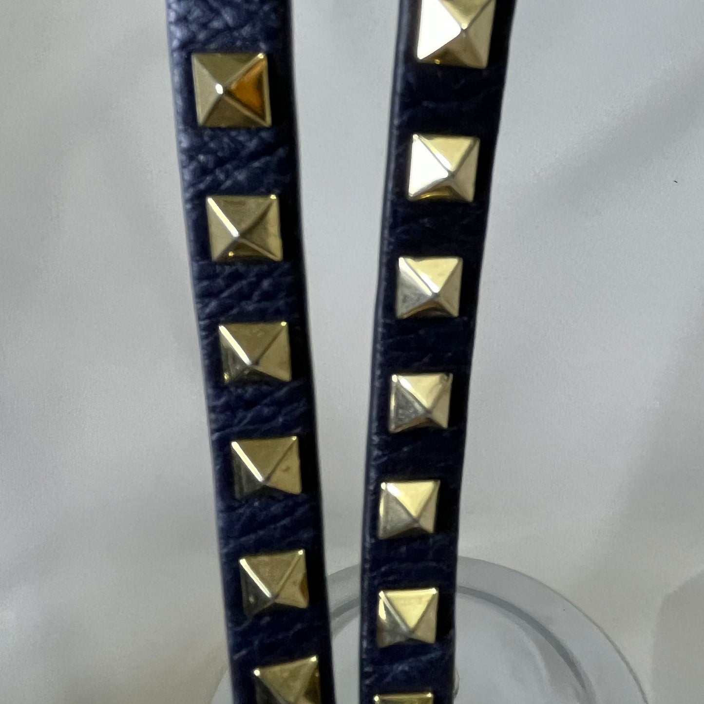 Valentino Rockstud Mini Tote Blue