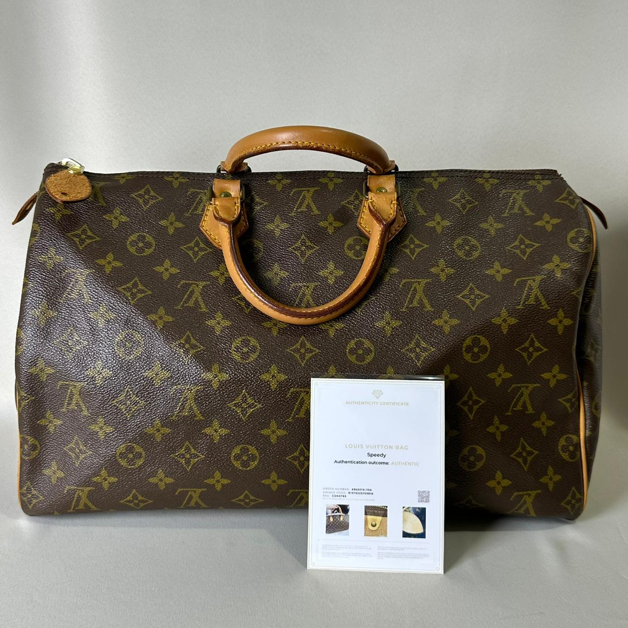 Louis Vuitton Speedy 40 Monogram Canvas