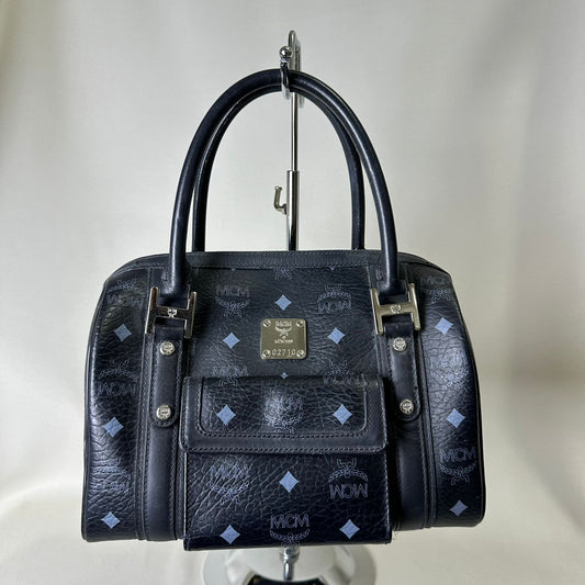 MCM Boston Doctor's Bag Black