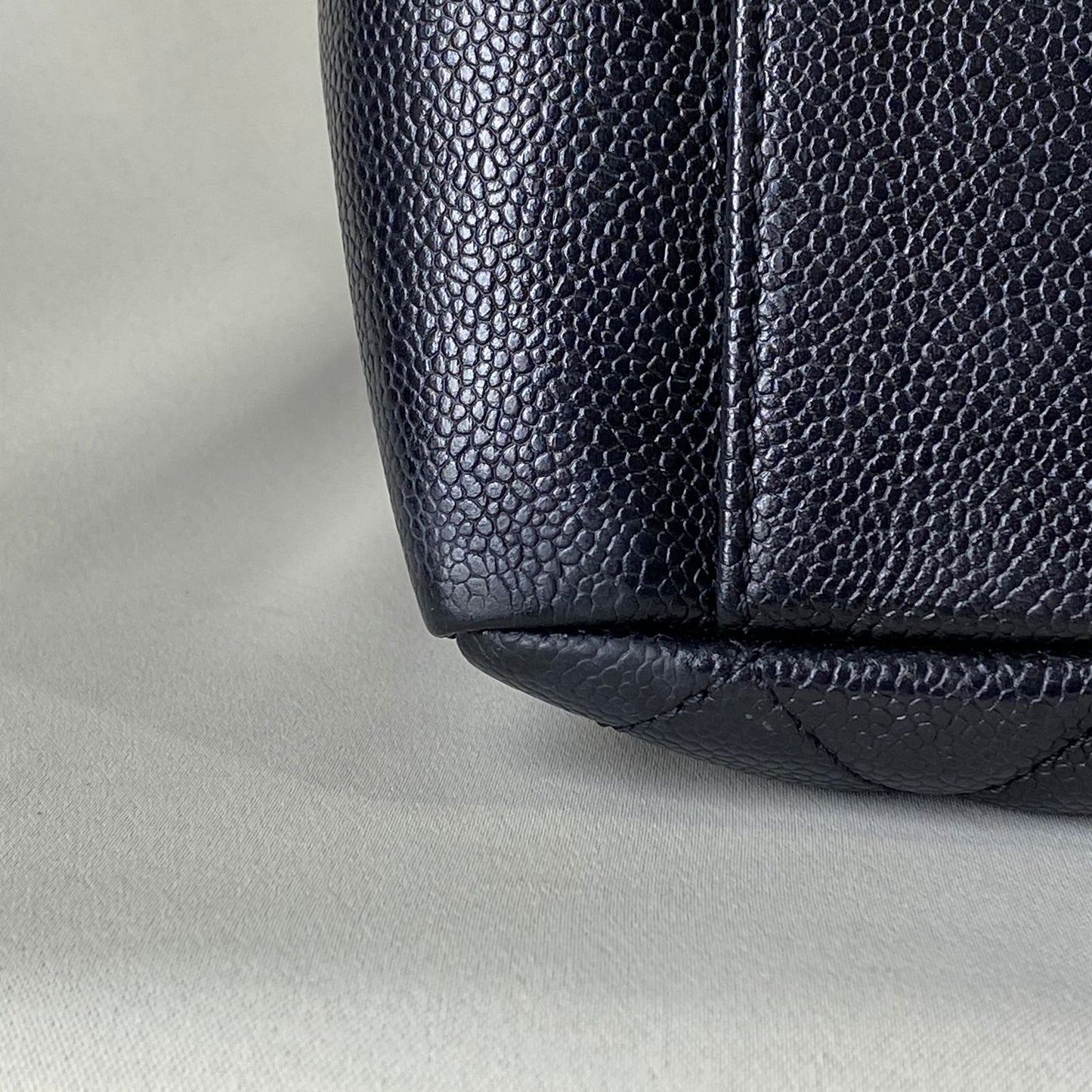 Chanel GST Black Caviar with Gold Hardware