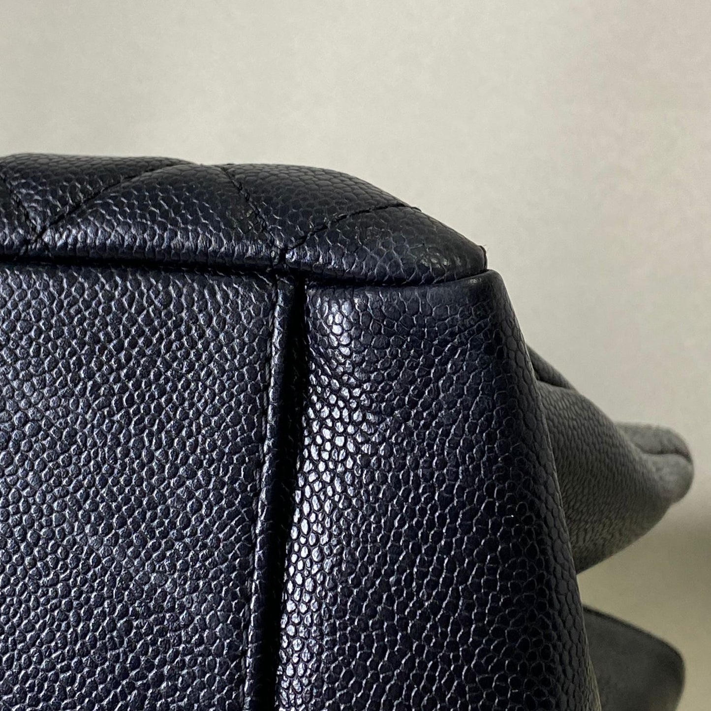 Chanel GST Black Caviar with Gold Hardware
