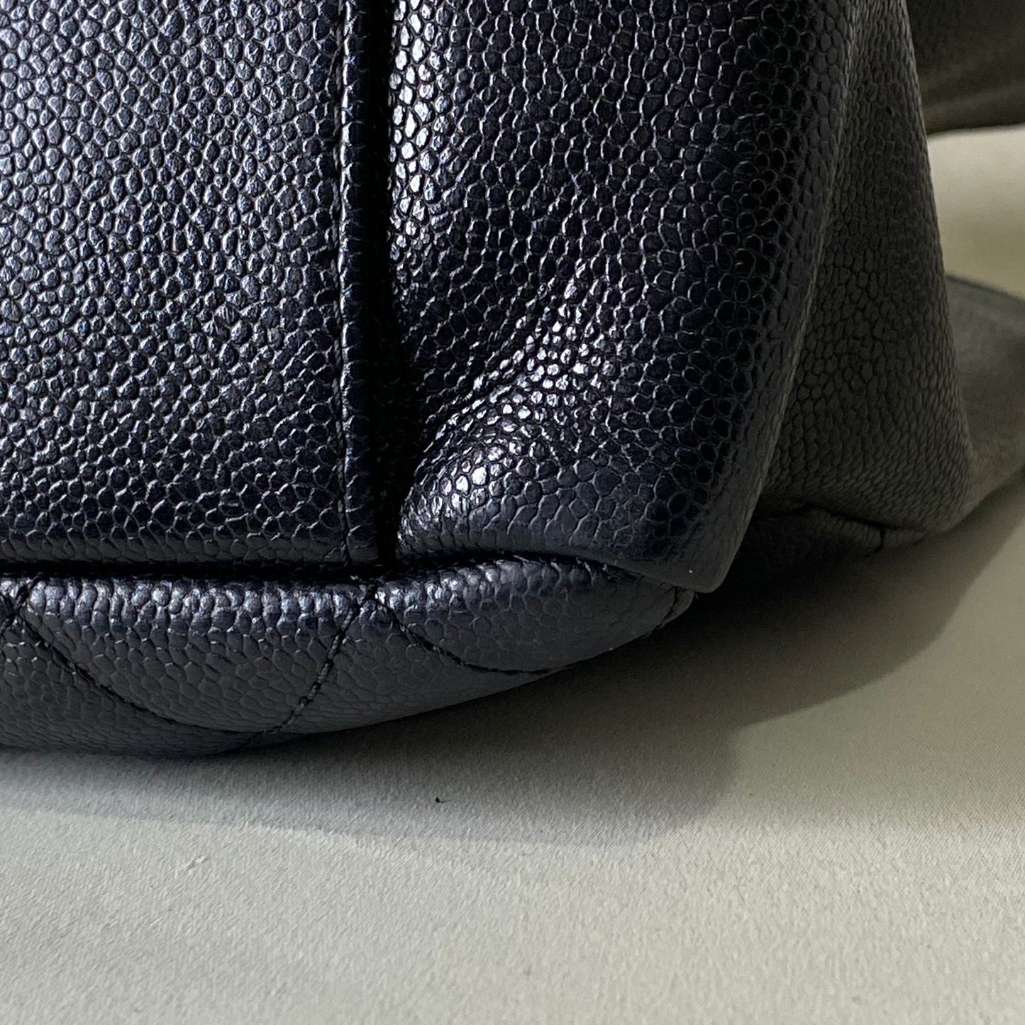 Chanel GST Black Caviar with Gold Hardware